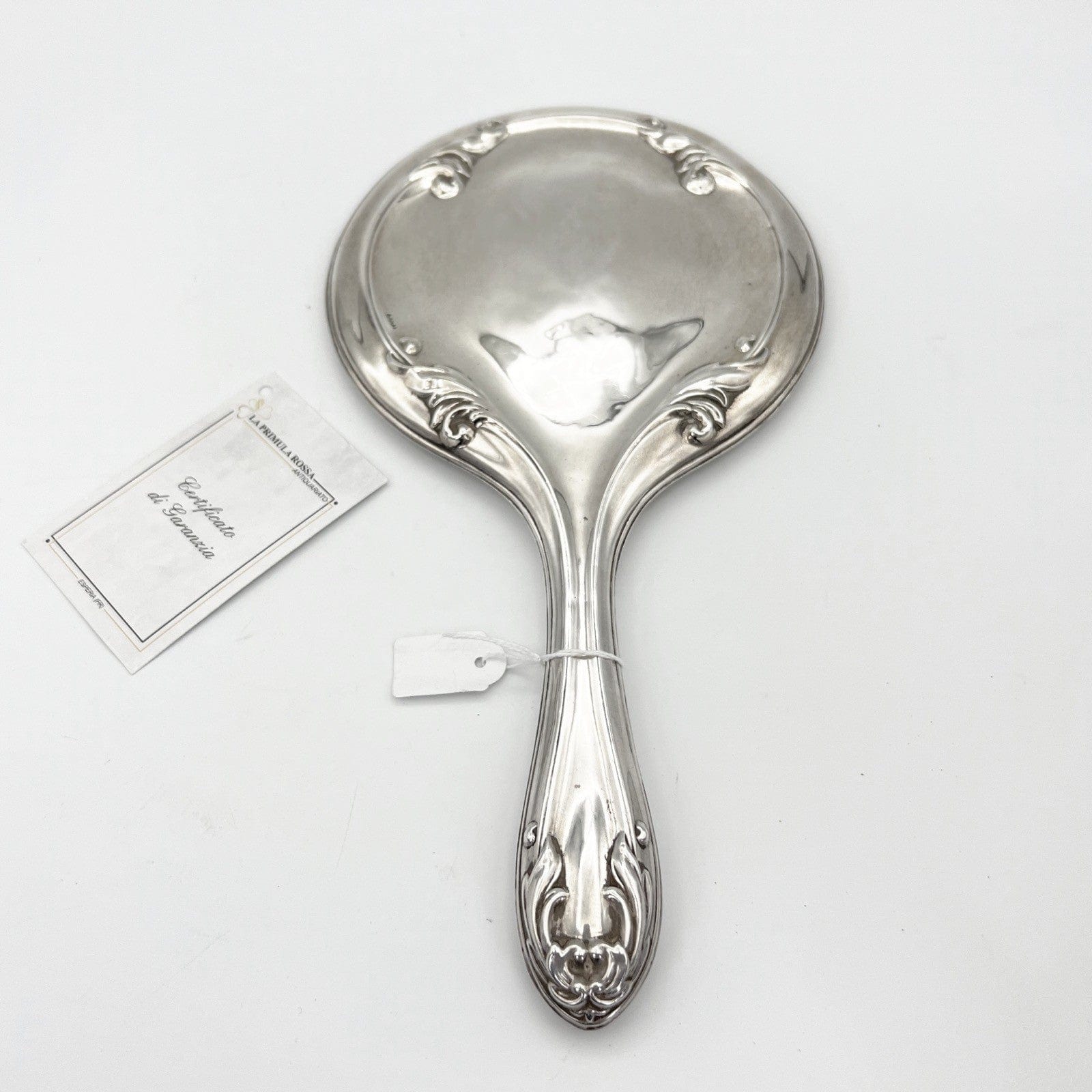 Antico Specchio da toilette Specchietto in Argento Silver Plated Sheffield Categoria  Sheffield & Argento
