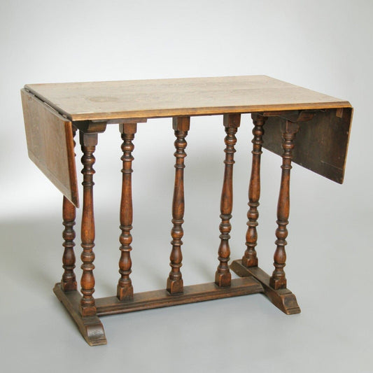 Antico tavolino consolle allungabile con alette D' Epoca 800 Scrittoio Tavolo Categoria  Tavoli - tavolinetti