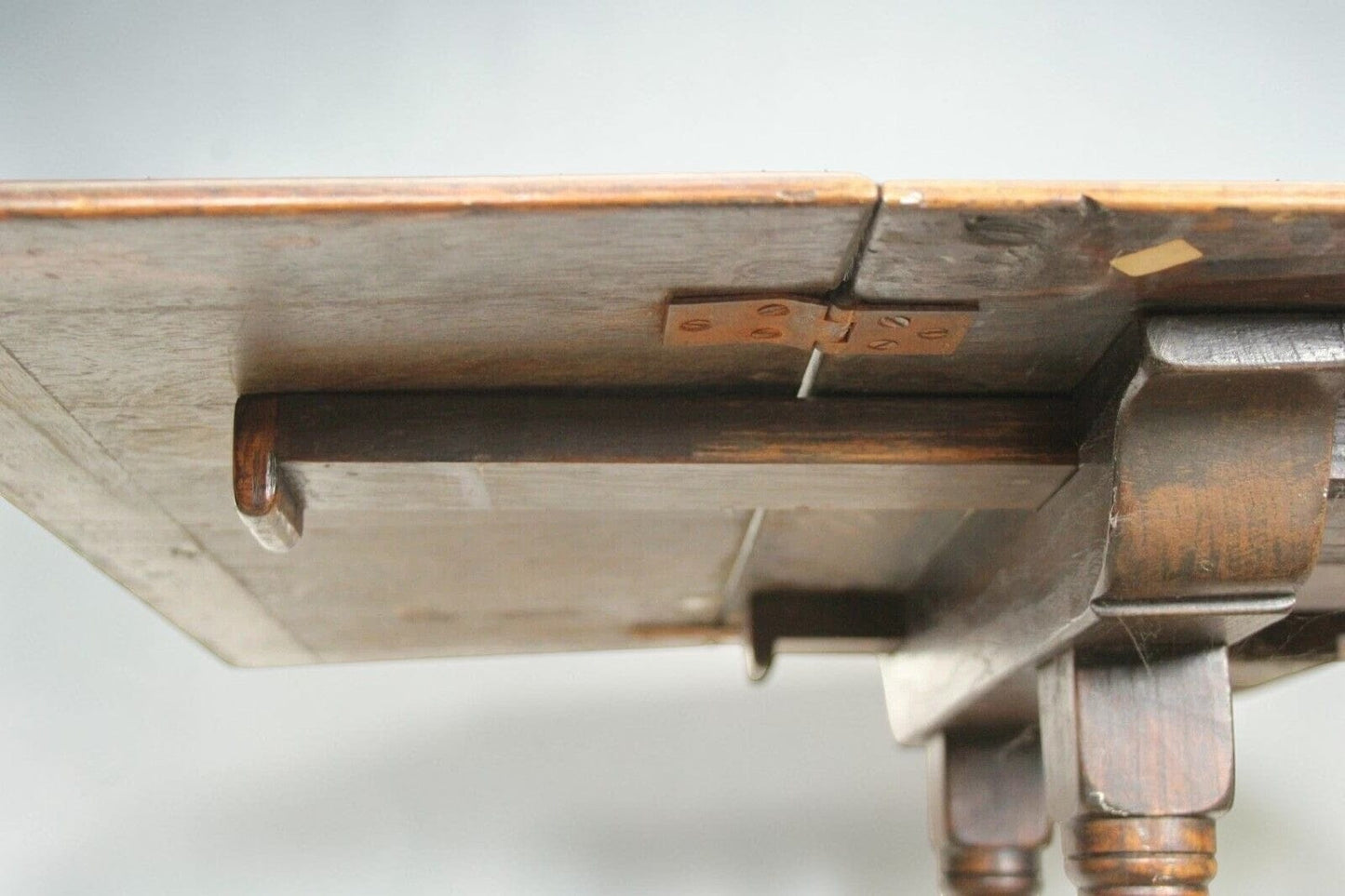 Antico tavolino consolle allungabile con alette D' Epoca 800 Scrittoio Tavolo Categoria  Tavoli - tavolinetti