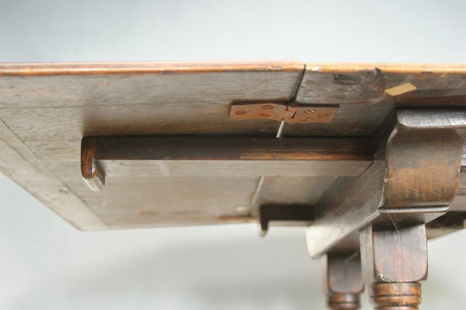 Antico tavolino consolle allungabile con alette D' Epoca 800 Scrittoio Tavolo Categoria  Tavoli - tavolinetti