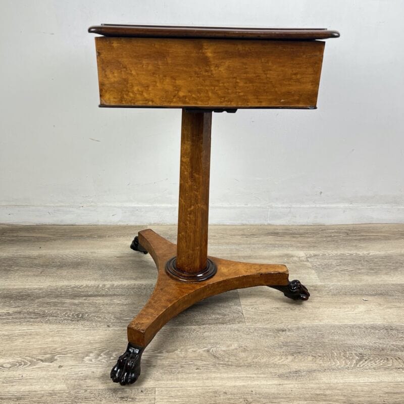 Antico Tavolino Rettangolare  biedermeier deco vintage da salotto in legno Categoria  Tavoli - tavolinetti