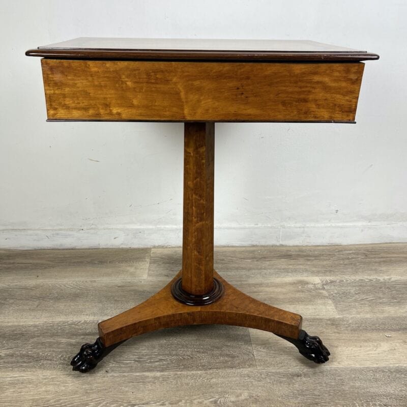 Antico Tavolino Rettangolare  biedermeier deco vintage da salotto in legno Categoria  Tavoli - tavolinetti