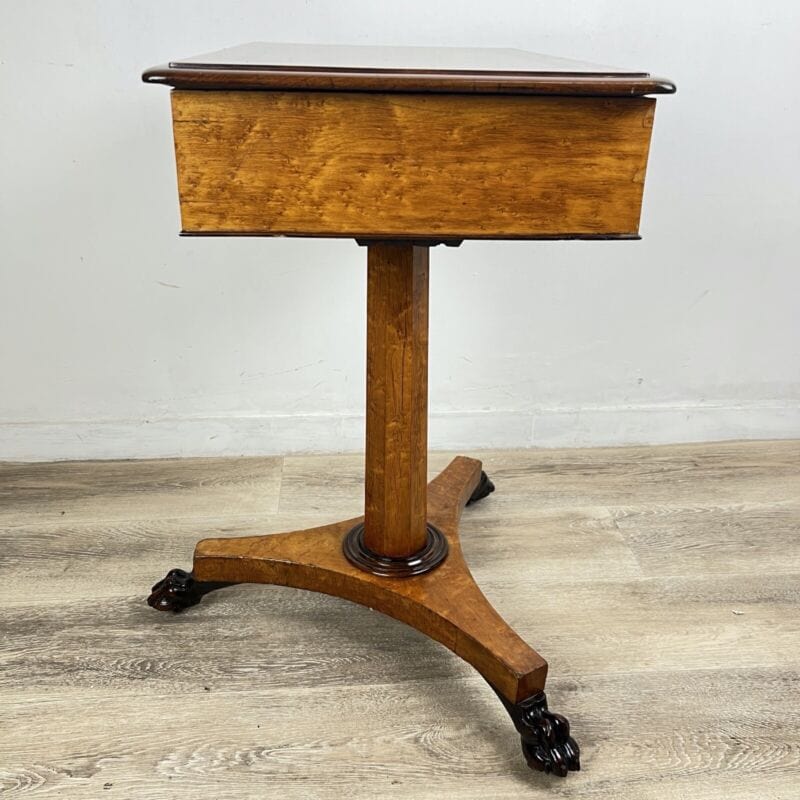 Antico Tavolino Rettangolare  biedermeier deco vintage da salotto in legno Categoria  Tavoli - tavolinetti