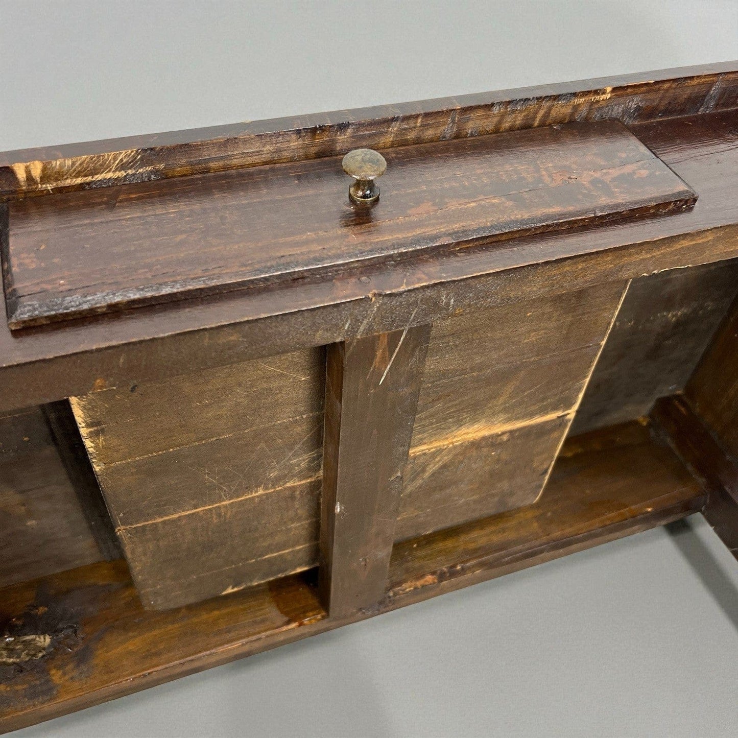 Antico Tavolino Tavolino con cassetto Scrittoio rustico in legno Tavolo Consolle Categoria  Tavoli - tavolinetti