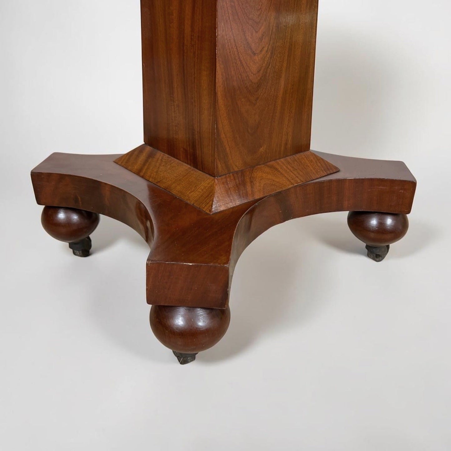 Antico tavolino tavolo con alette in legno di Mogano da salotto epoca ' 800 Categoria  Tavoli - tavolinetti