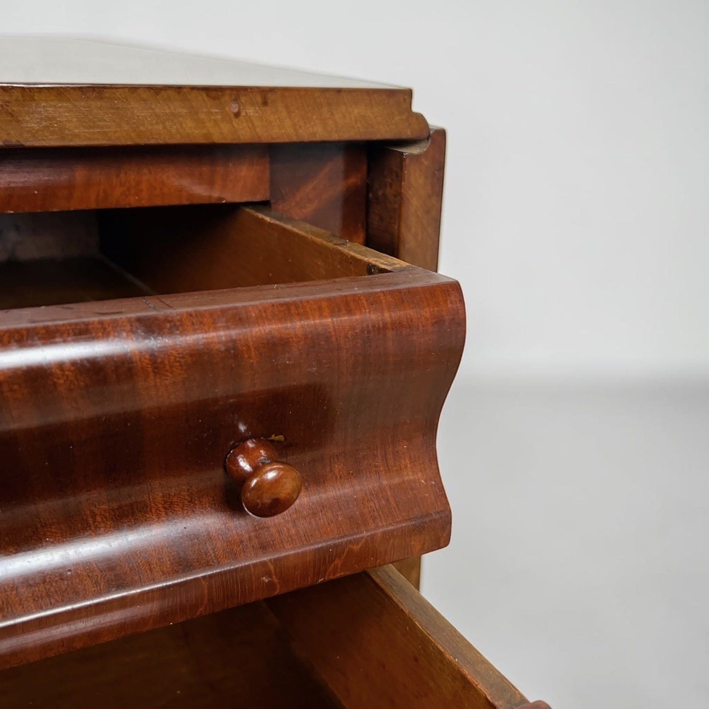 Antico tavolino tavolo con alette in legno di Mogano da salotto epoca ' 800 Categoria  Tavoli - tavolinetti