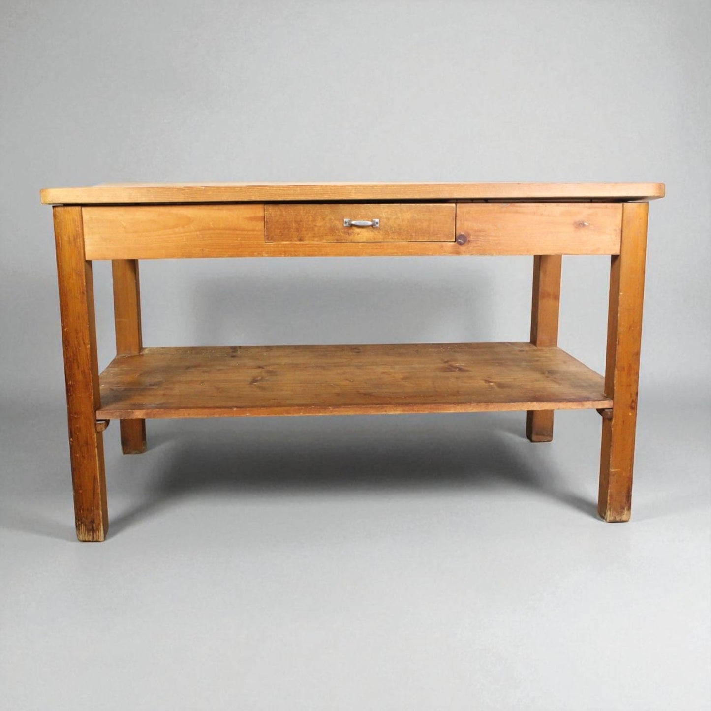 Antico Tavolo con cassetto banco rustico in legno epoca 900 italiano Cucina Categoria  Tavoli - tavolinetti
