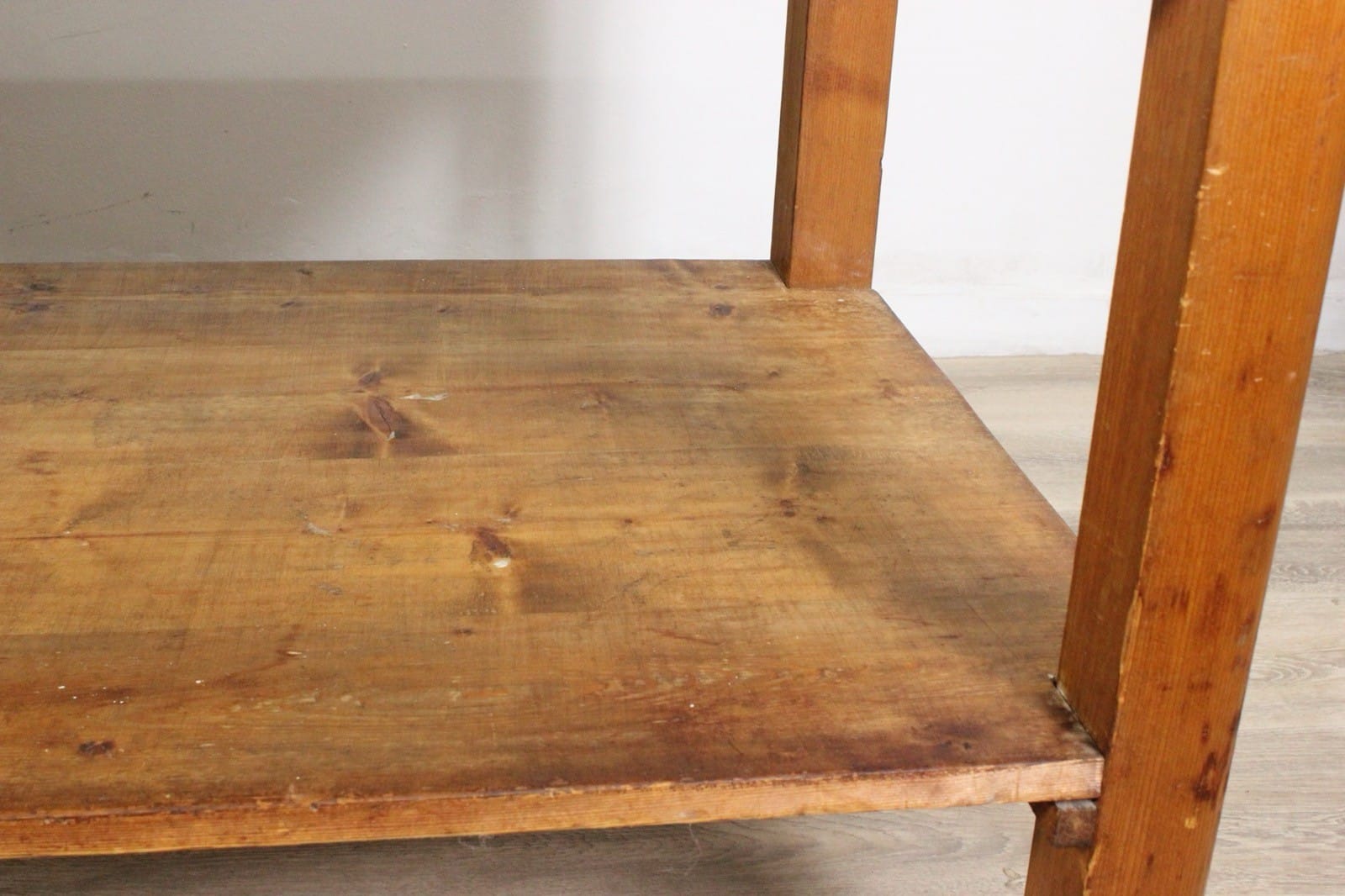 Antico Tavolo con cassetto banco rustico in legno epoca 900 italiano Cucina Categoria  Tavoli - tavolinetti