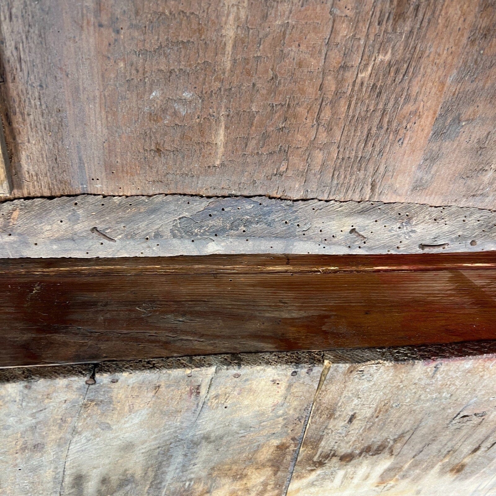Antico Tavolo con cassetto Scrittoio rustico in legno epoca 800 italiano Cucina Categoria  Tavoli - tavolinetti