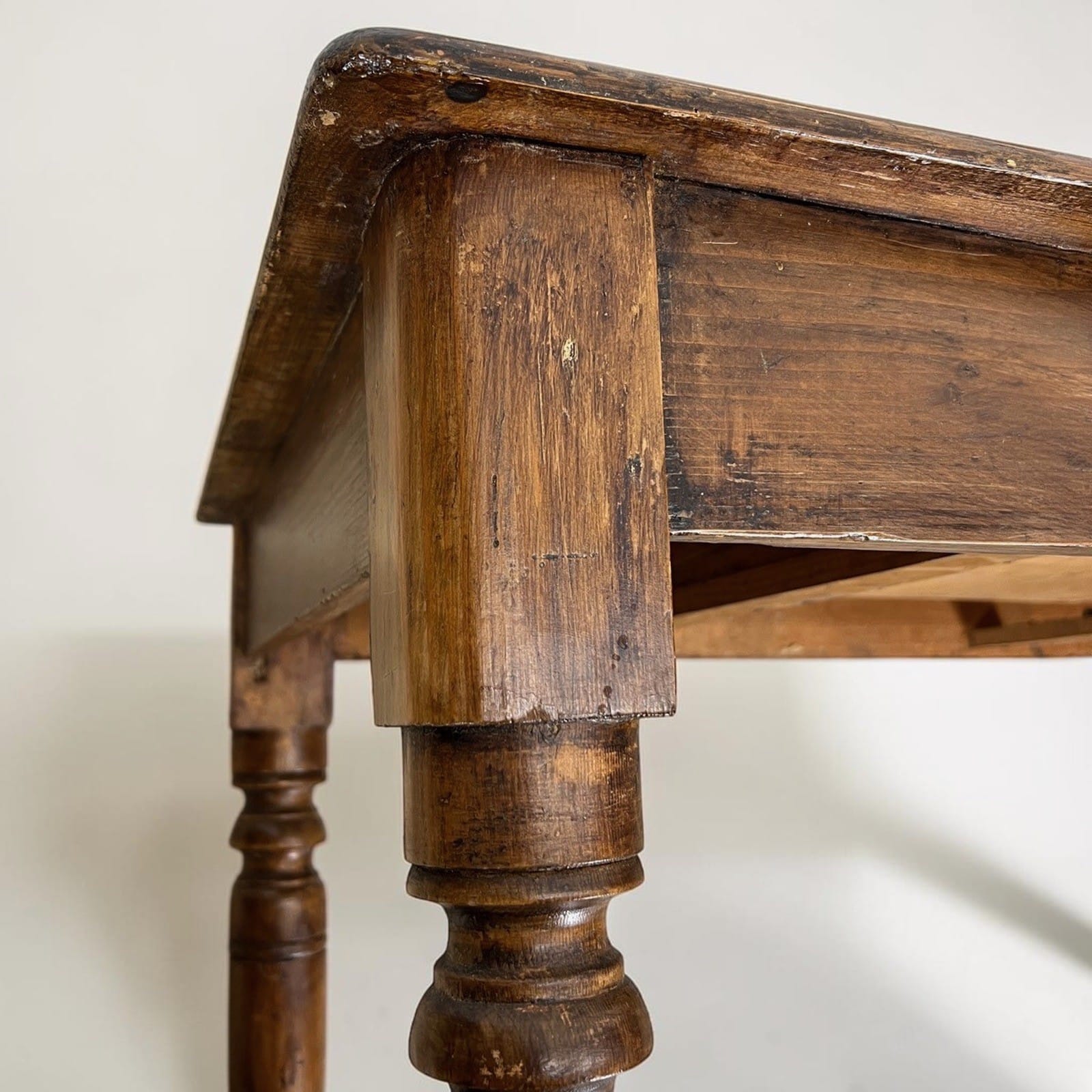Antico Tavolo con cassetto Vecchio Scrittoio rustico in legno italiano Cucina Categoria  Tavoli - tavolinetti