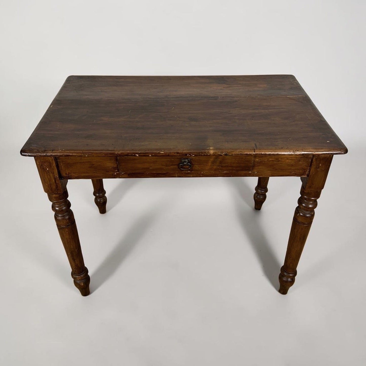 Antico Tavolo con cassetto Vecchio Scrittoio rustico in legno italiano Cucina Categoria  Tavoli - tavolinetti