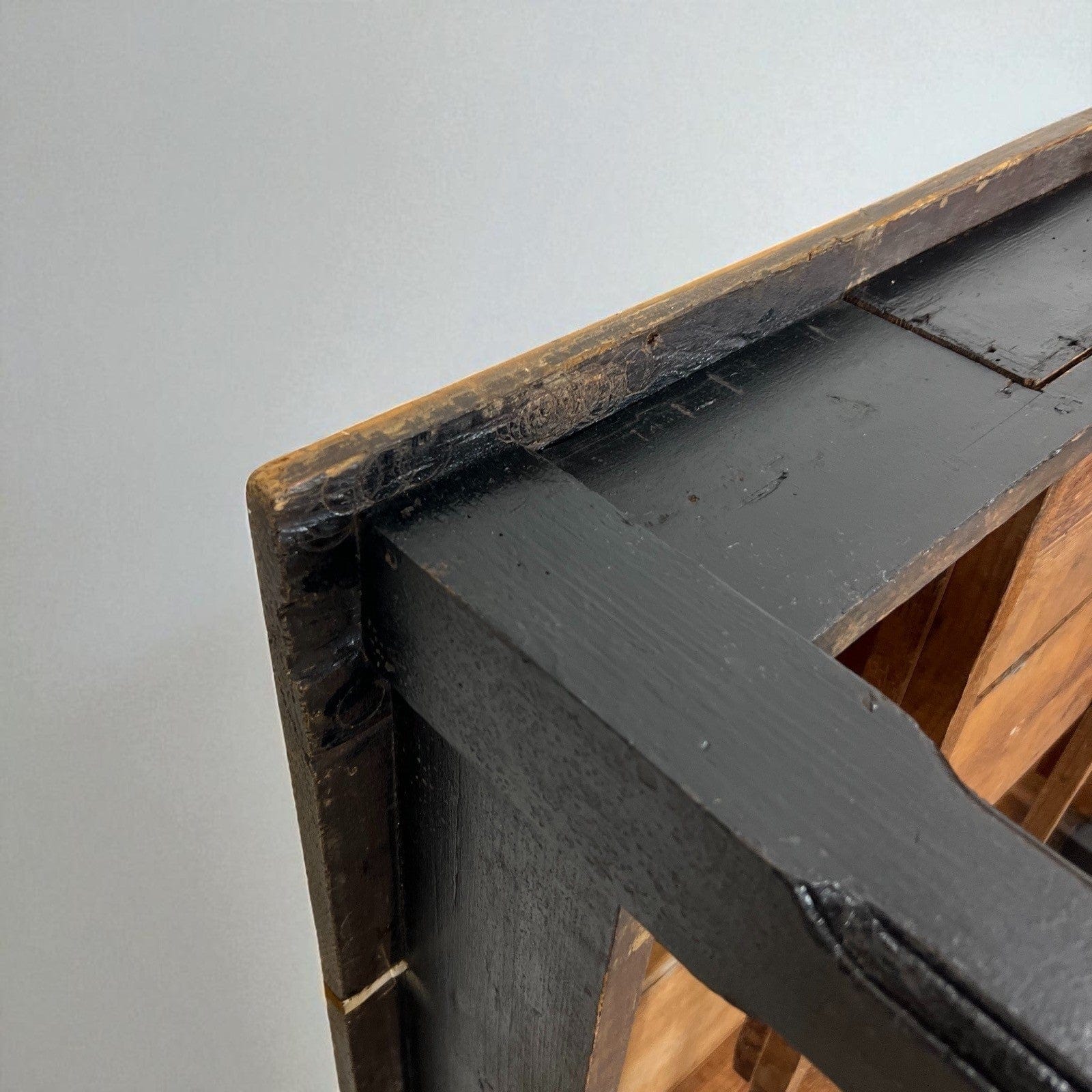 Antico Tavolo da Cucina con cassetto rustico in legno d' epoca 800 italiano Categoria  Tavoli - tavolinetti