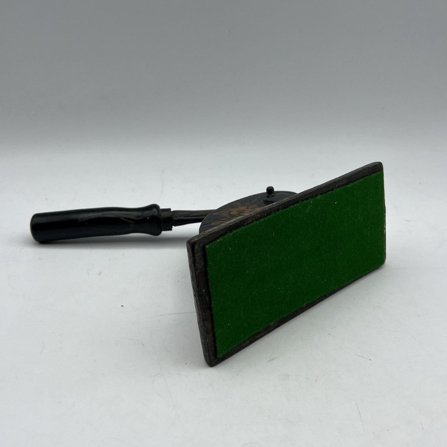 Antico timbro a secco inglese in ferro ghisa vecchia pressa da tavolo d'epoca Categoria  Vari