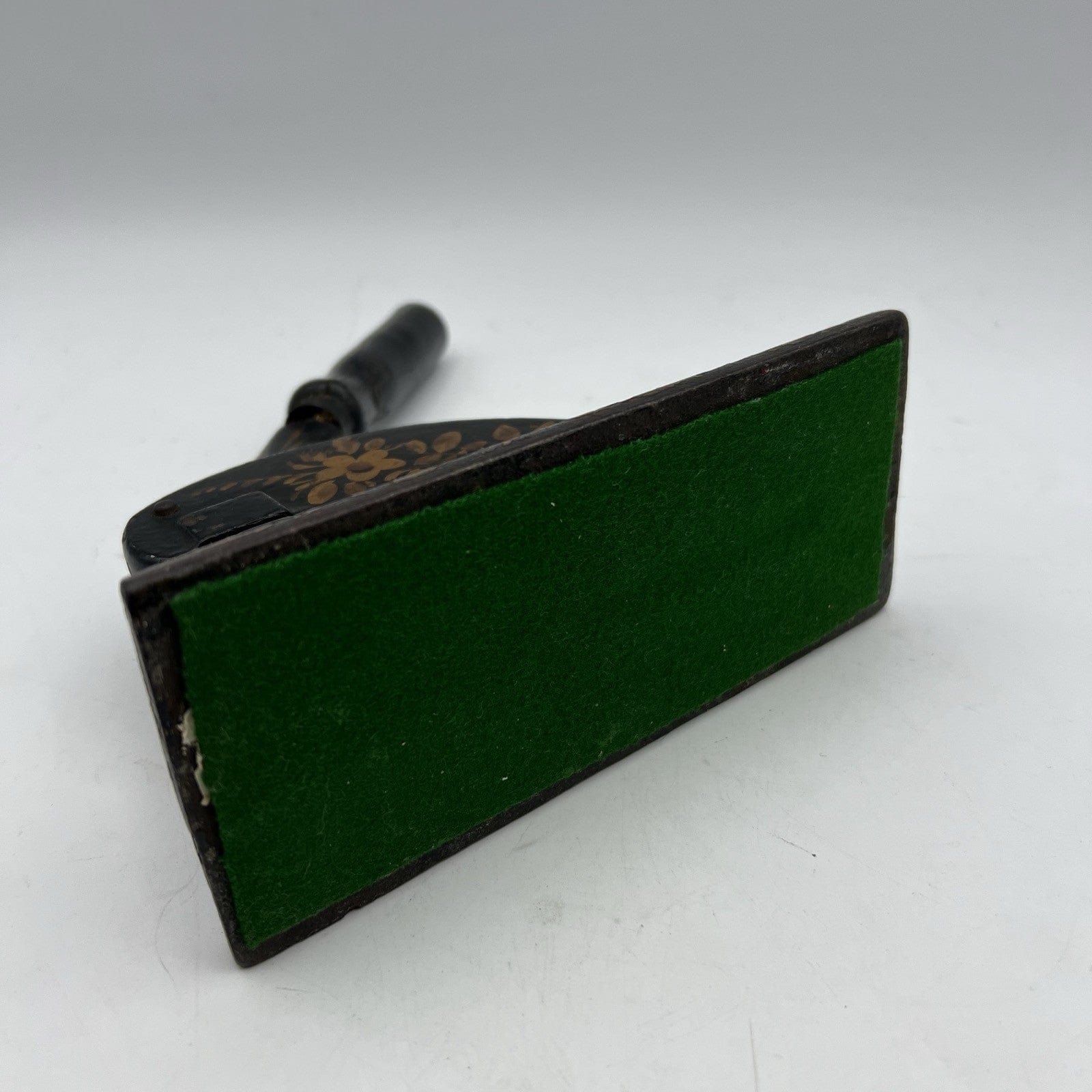 Antico timbro a secco inglese in ferro ghisa vecchia pressa da tavolo d'epoca Categoria  Vari