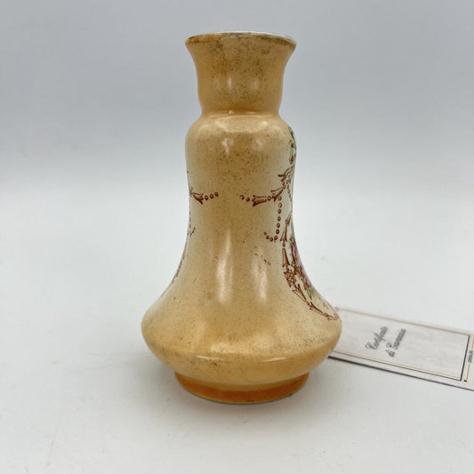 Antico Vaso in ceramica portafiori Inglese piccolo vasetto stretto monofiore Categoria  Vasi e Portafiori