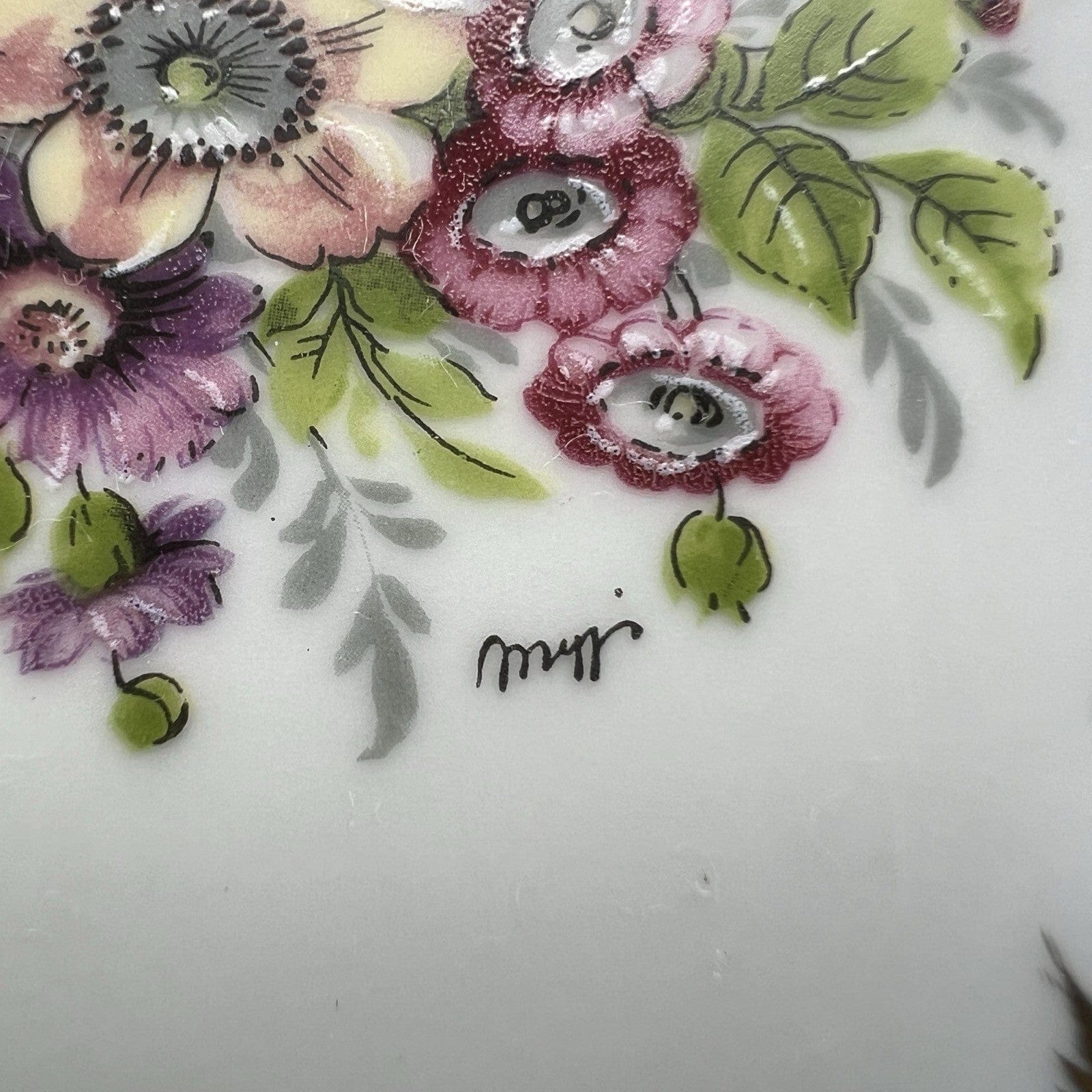 Antipastiera antica in porcellana Limoges Pate blu cobalto e oro porta Bon Bon Categoria  Piatti Vassoio