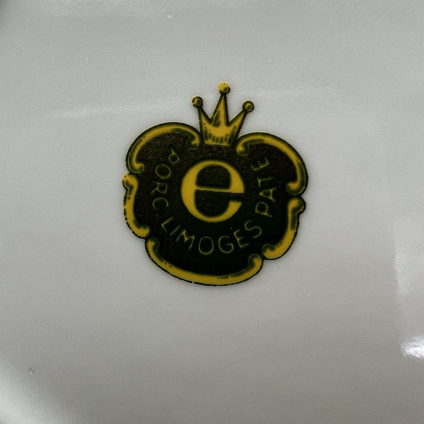 Antipastiera antica in porcellana Limoges Pate blu cobalto e oro porta Bon Bon Categoria  Piatti Vassoio