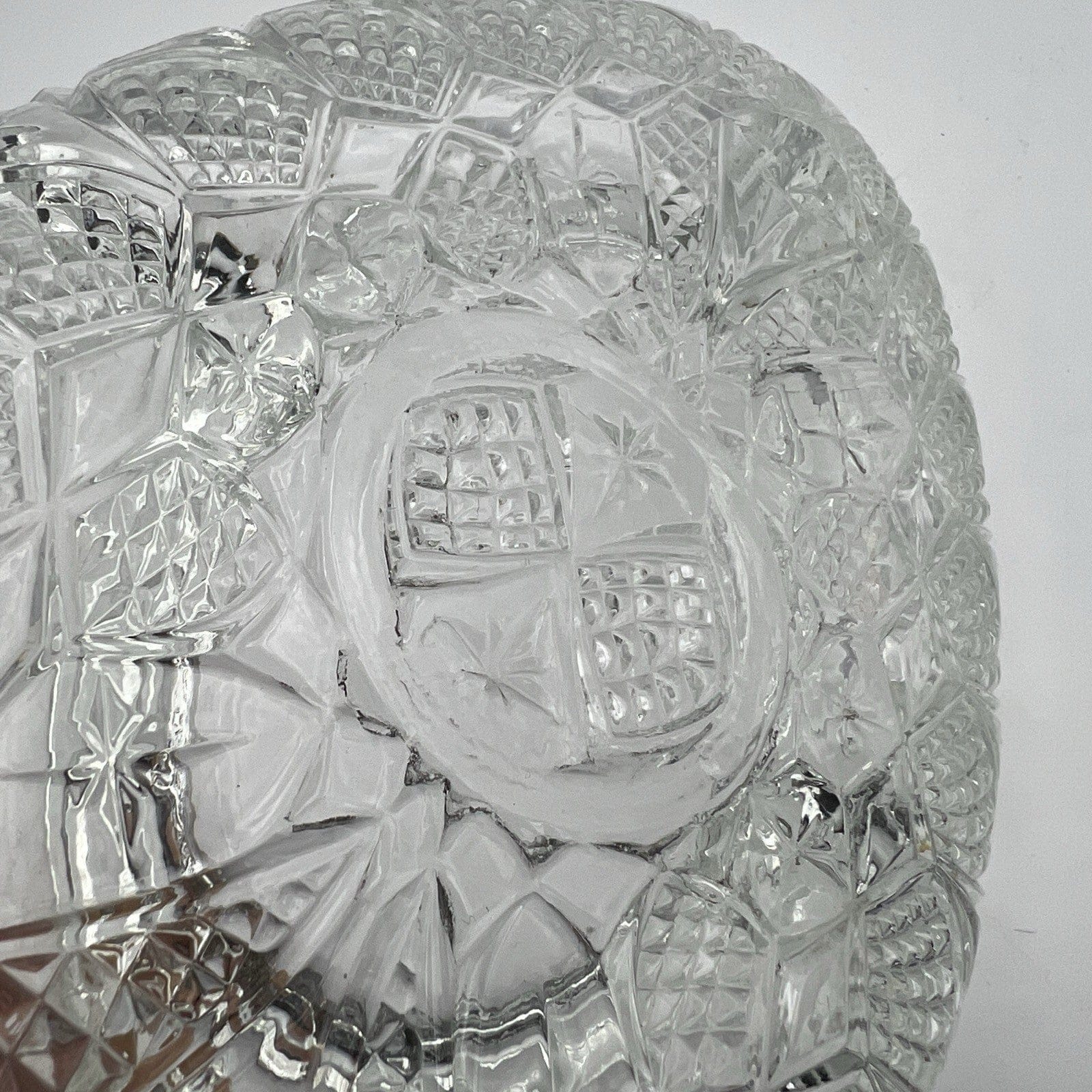 Antipastiera In Vetro Antica Piatto Per Antipasti Con 5 Divisori Centrotavola Categoria  Vetri e Cristalli