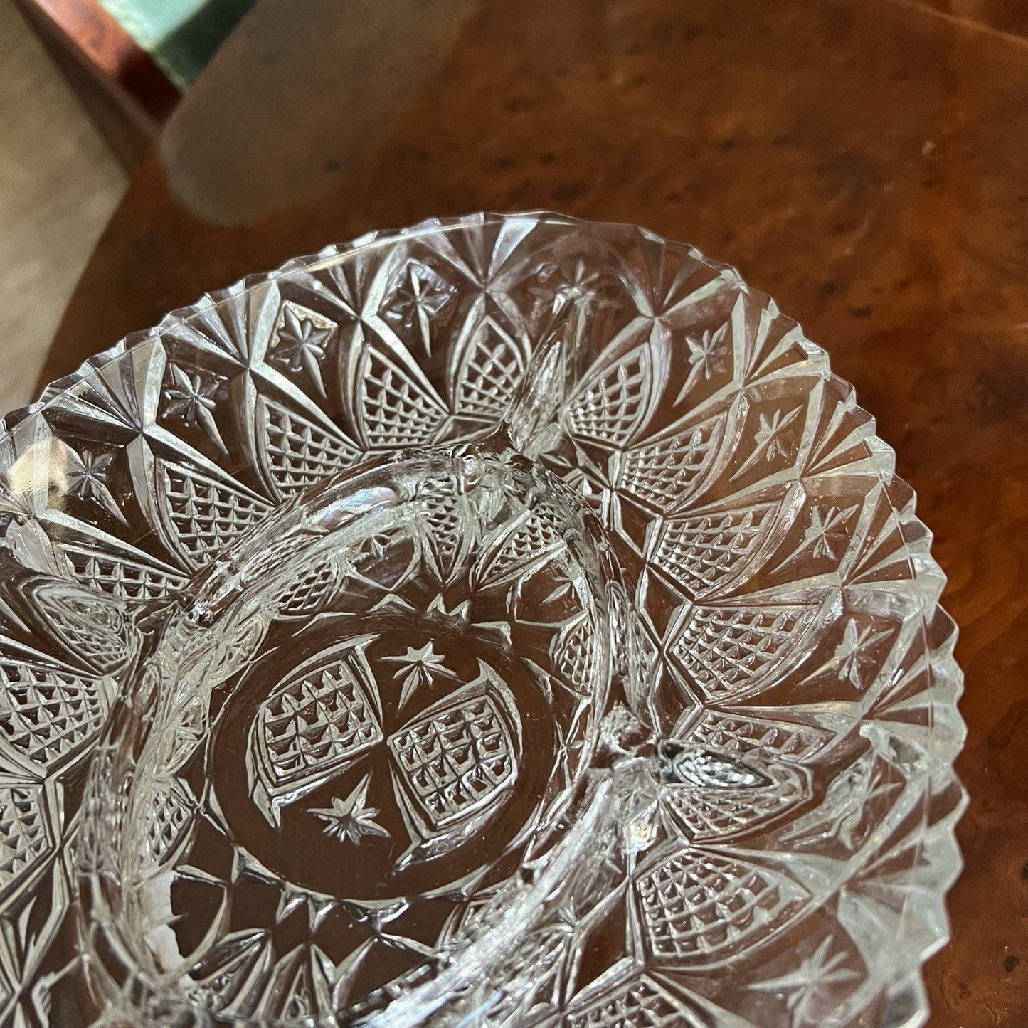 Antipastiera In Vetro Antica Piatto Per Antipasti Con 5 Divisori Centrotavola Categoria  Vetri e Cristalli