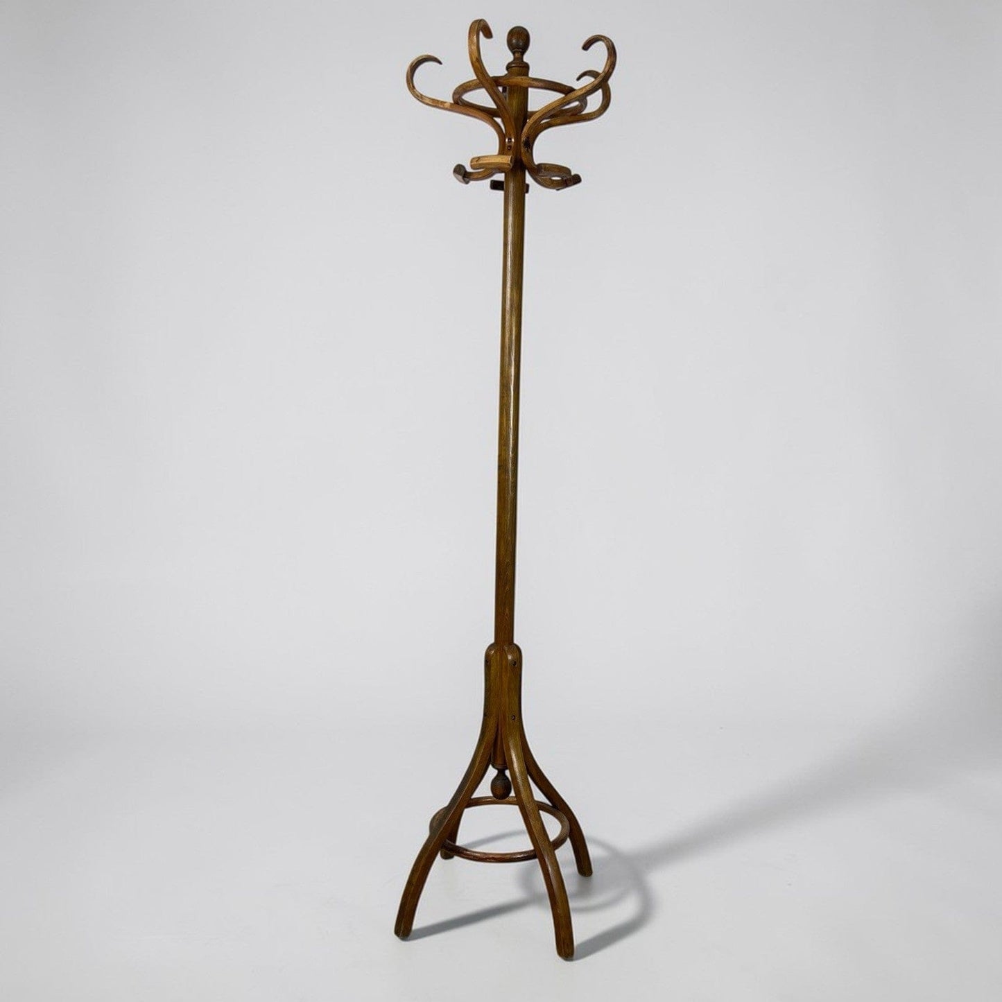 Appendiabiti antico in stile Thonet in legno attaccapanni cappelliera da terra Categoria  Appendiabiti - Portaombrelli