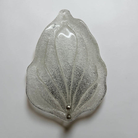 Applique Novaresi Luce lampada da parete in vetro e cromo Foglie murano 12000/A Categoria  Lampade Appliques