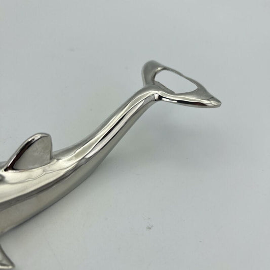 Apri bottiglia vintage in silver plate svita stappa tappi A forma di Delfino Categoria  Cavatappi