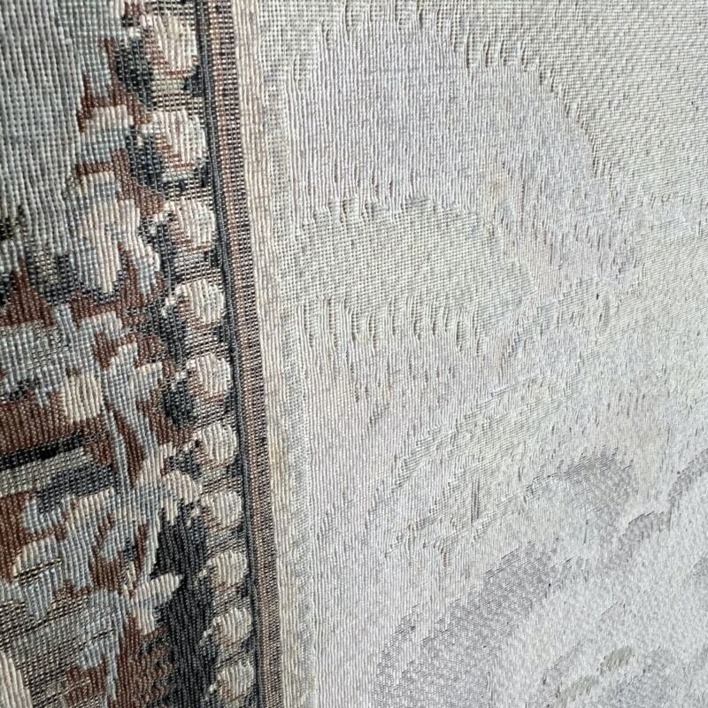 Arazzo antico da parete Scena romantica Putti Tessuto Grande Quadro Gobelin Categoria  Quadri
