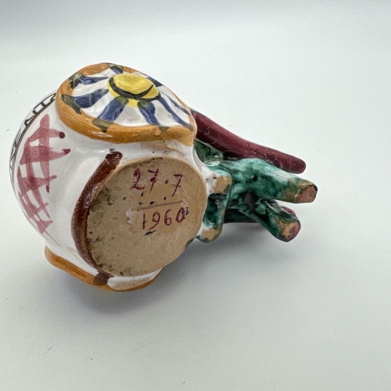 Asinello in ceramica Deruta Asino in miniatura Vintage Souvenir Vietri Sorrento Categoria  Altro
