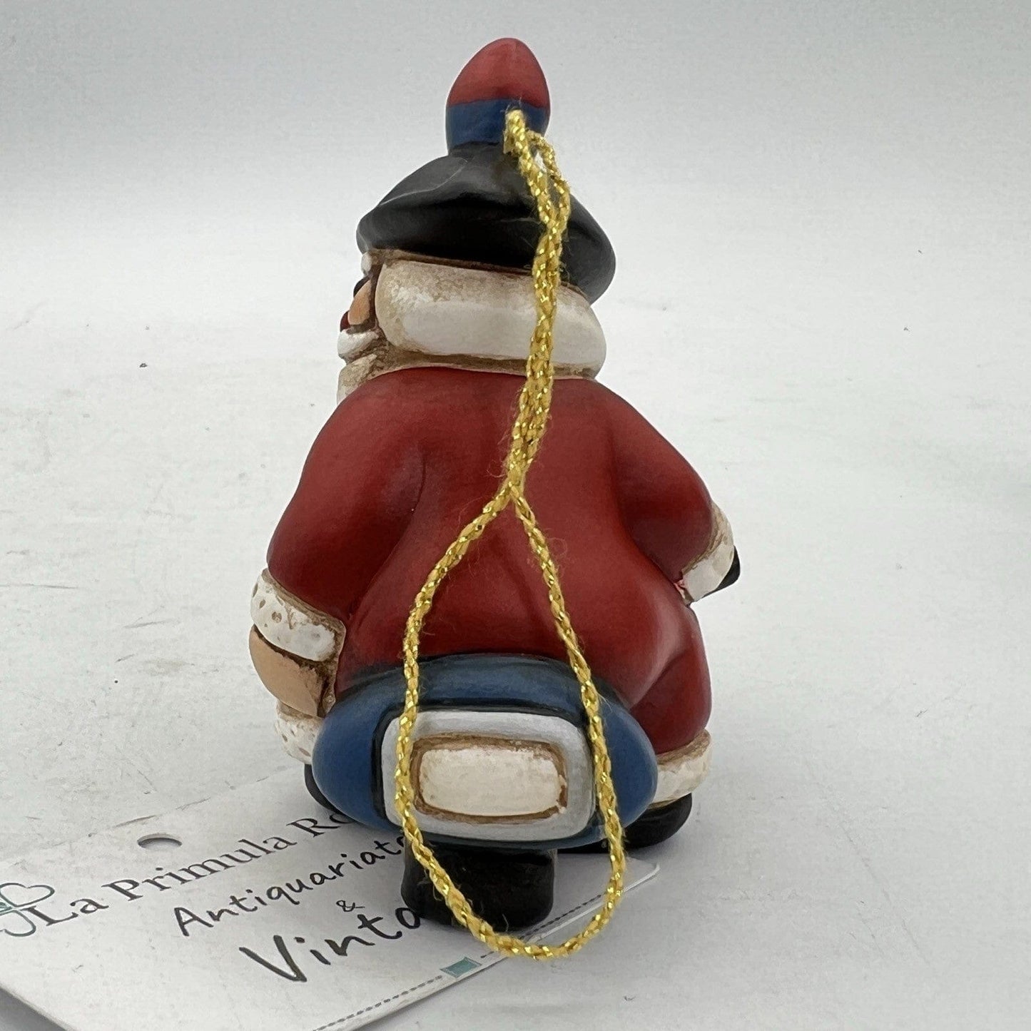 Babbo Natale su MotoSlitta THUN vintage Collezione Carabinieri Esercito Italiano Categoria  Statuine