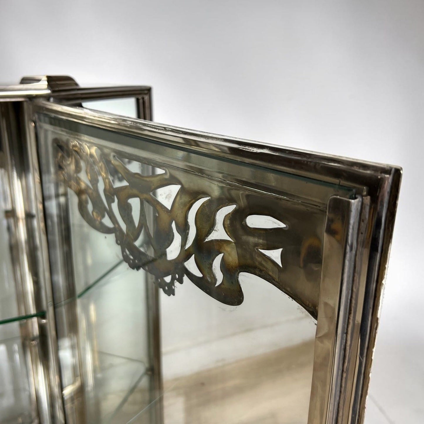 Bacheca espositore vetrina per negozio gioielleria Vetrinetta in Silver Plated Categoria  Vetrine