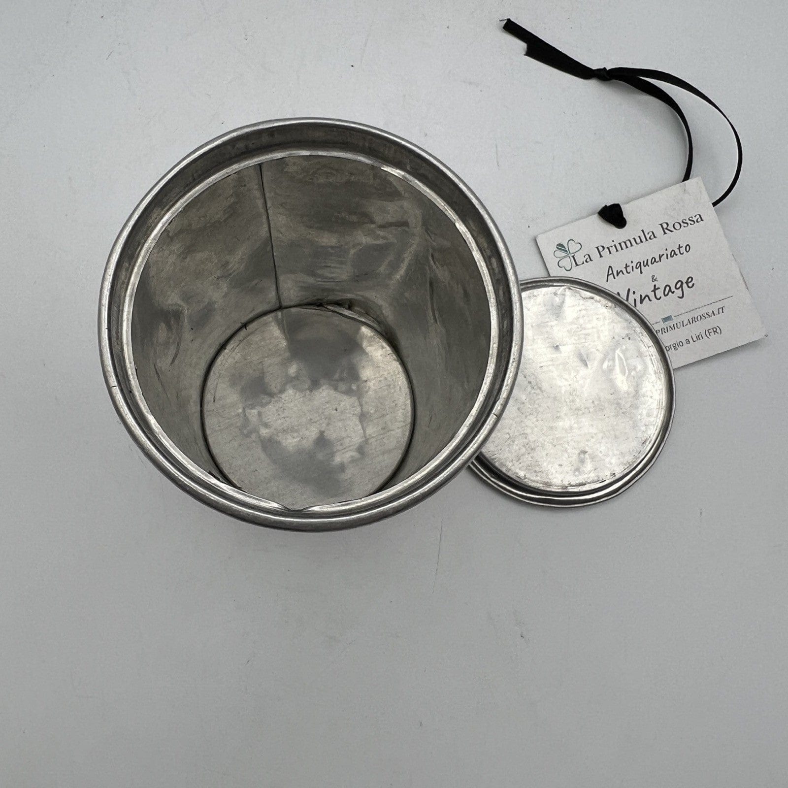 Barattolo antico di Farina al Plasmon collezionismo anni '40 Latta Scatola Categoria  Pubblicità vintage