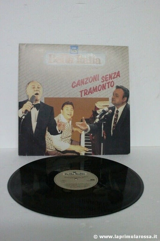 BELLA ITALIA VINILE VINTAGE CANZONI SENZA TRAMONTO 1989 VILLA CONSOLINI TAJOLI Categoria  Dischi in Vinile