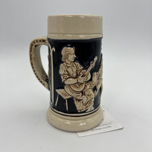Boccale da birra in ceramica tedesco vintage bicchiere portapenne collezione 900 Categoria  Boccali
