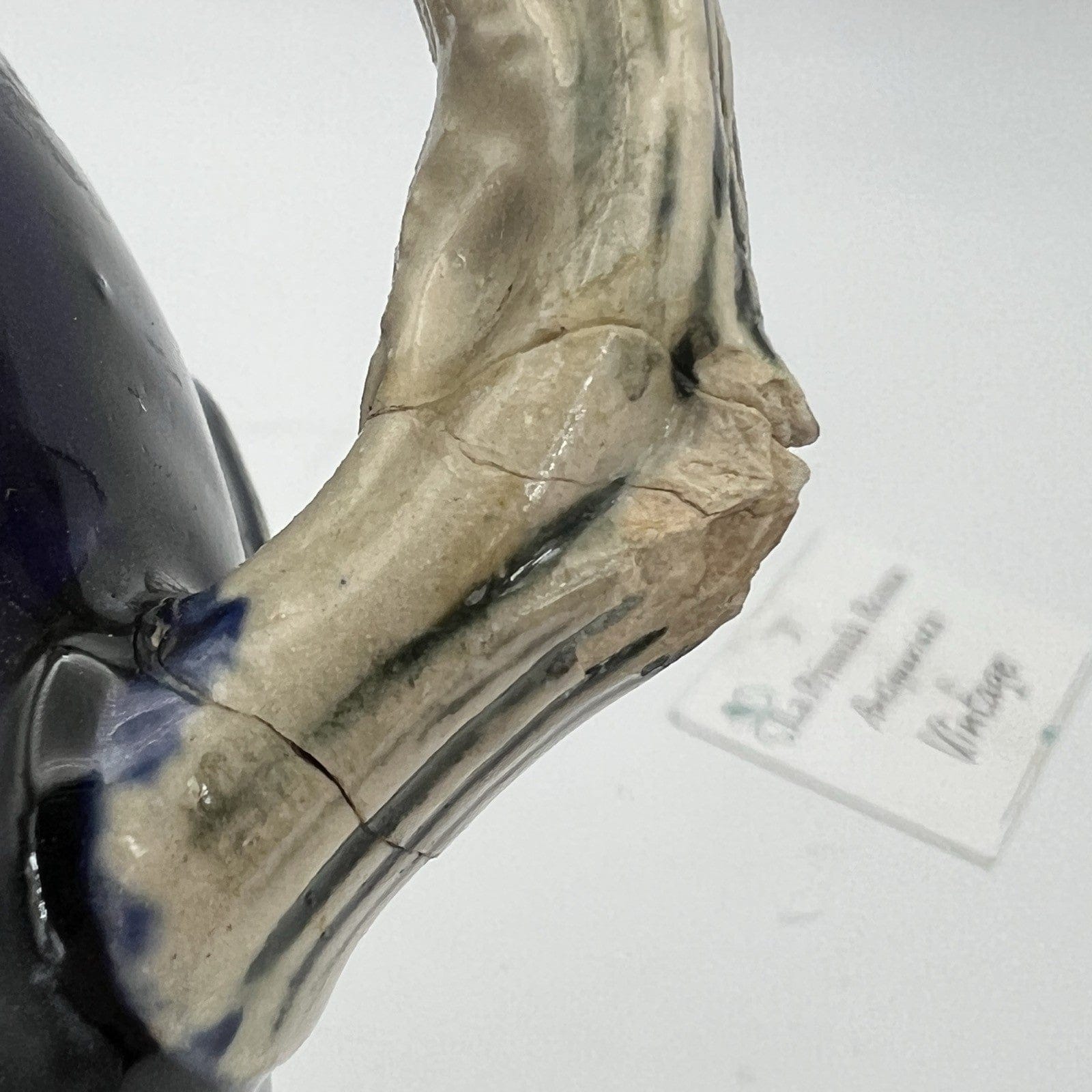 Boccale da birra in ceramica tedesco vintage con coperchio peltro Roccaraso Categoria  Boccali