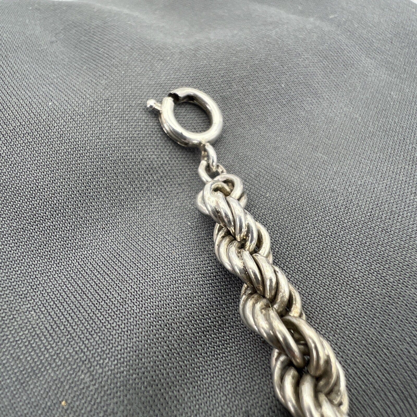 Bracciale da donna in argento 925 braccialetto catena vintage a torchon ann 1953 Categoria  Bigiotteria & Accessori