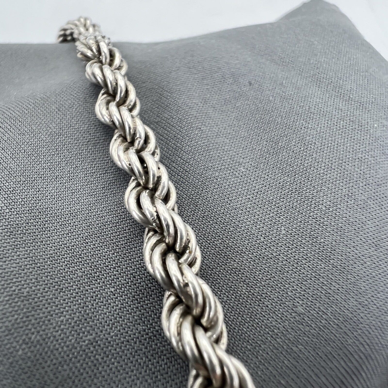 Bracciale da donna in argento 925 braccialetto catena vintage a torchon ann 1953 Categoria  Bigiotteria & Accessori