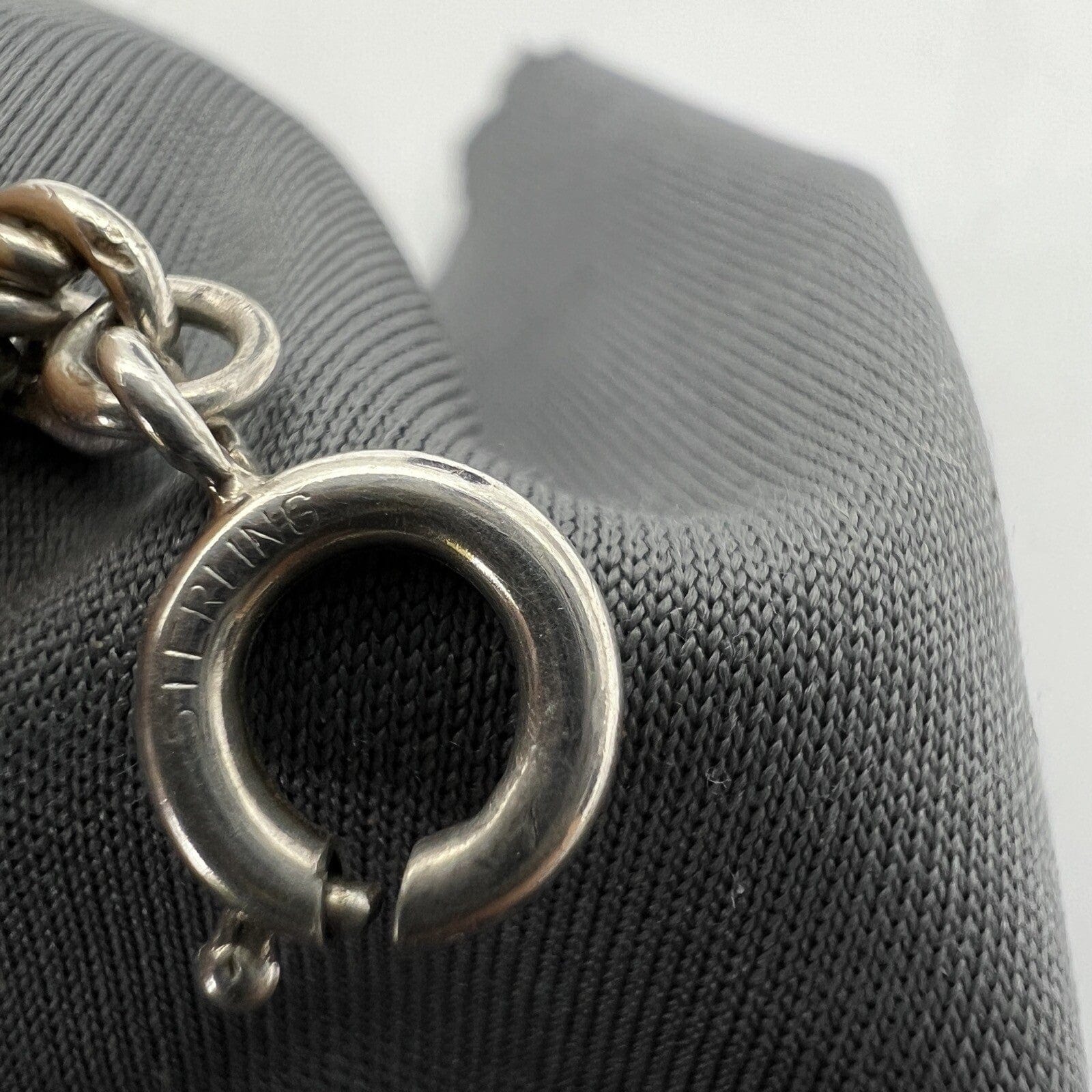 Bracciale da donna in argento 925 braccialetto catena vintage a torchon ann 1953 Categoria  Bigiotteria & Accessori