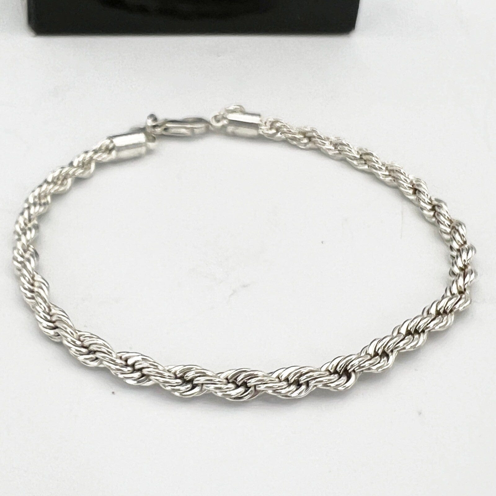 Bracciale da donna in argento 925 braccialetto catena vintage a torchon anni 90 Categoria  Bigiotteria & Accessori