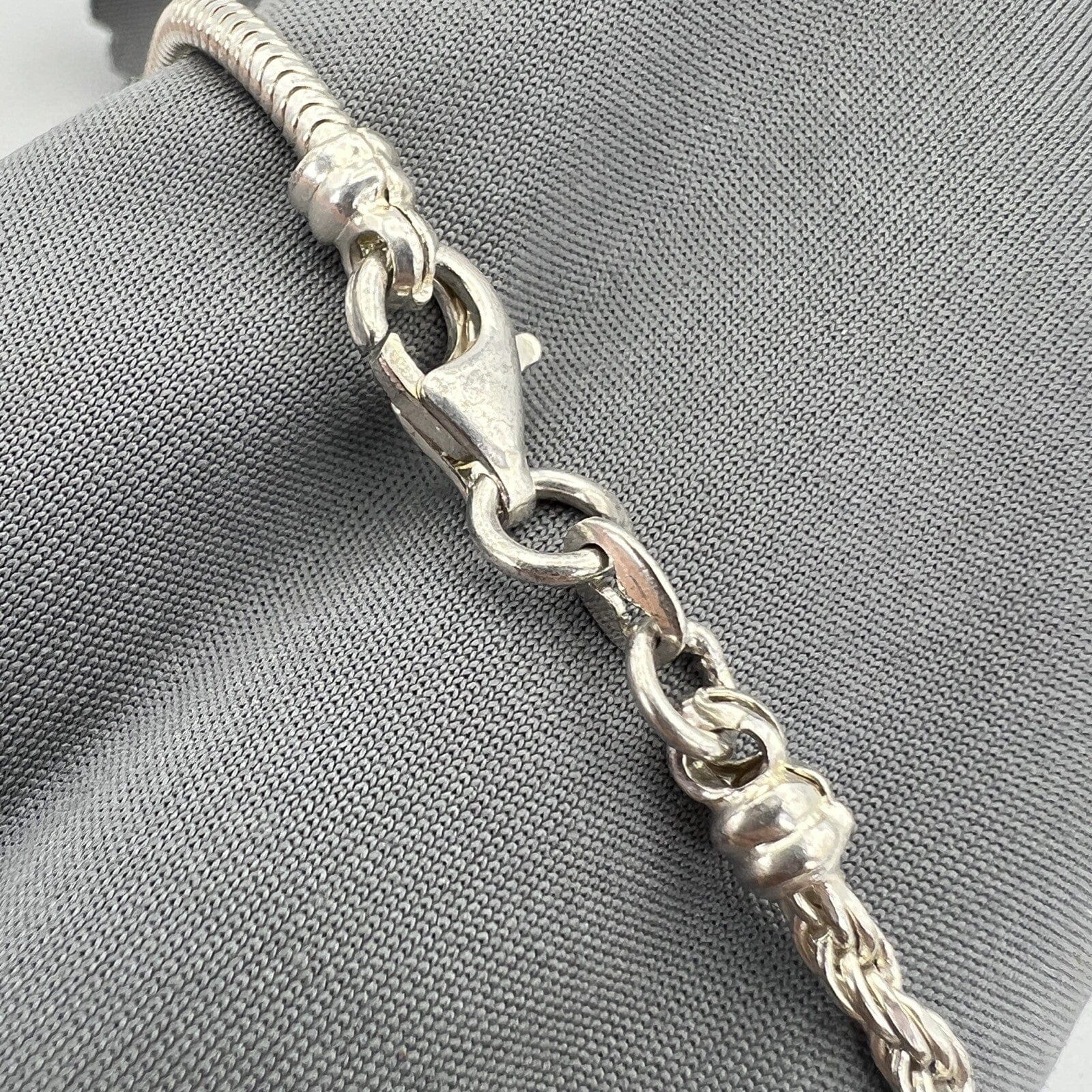 Popcorn bracciale in argento 925 Popcorn bracciale in argento 925