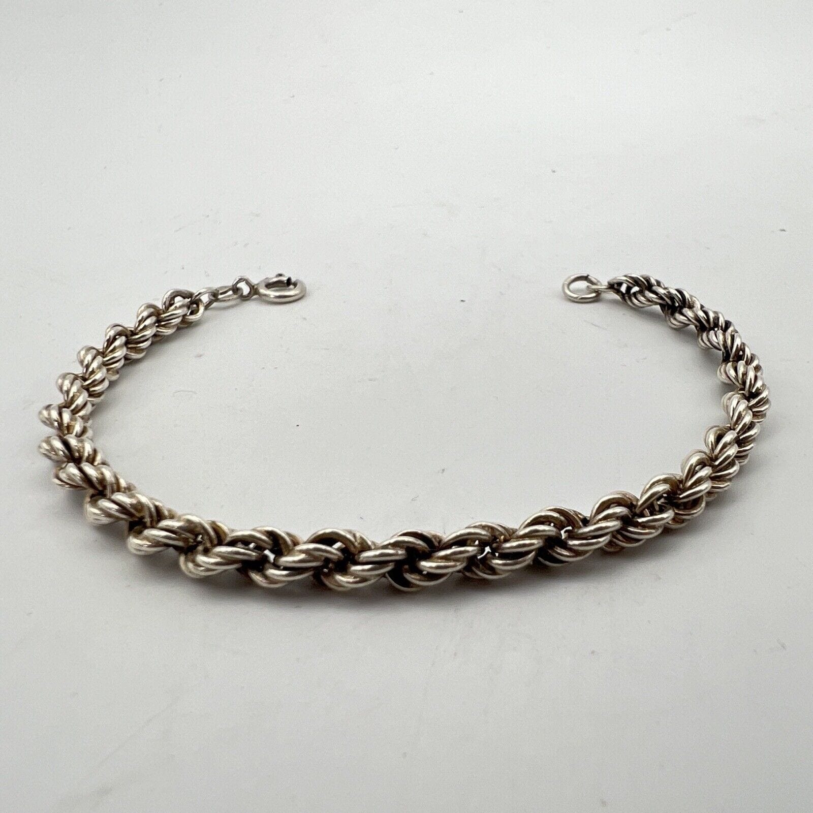 Tuscany Silver Women's 925 Sterling Silver Rope Bracelets Tuscany Silver Women's 925 Sterling Silver Rope Bracelets