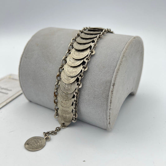 Bracciale da donna Vintage Braccialetto Arabo Etnico Stile Boho finte monete Categoria  Bigiotteria & Accessori
