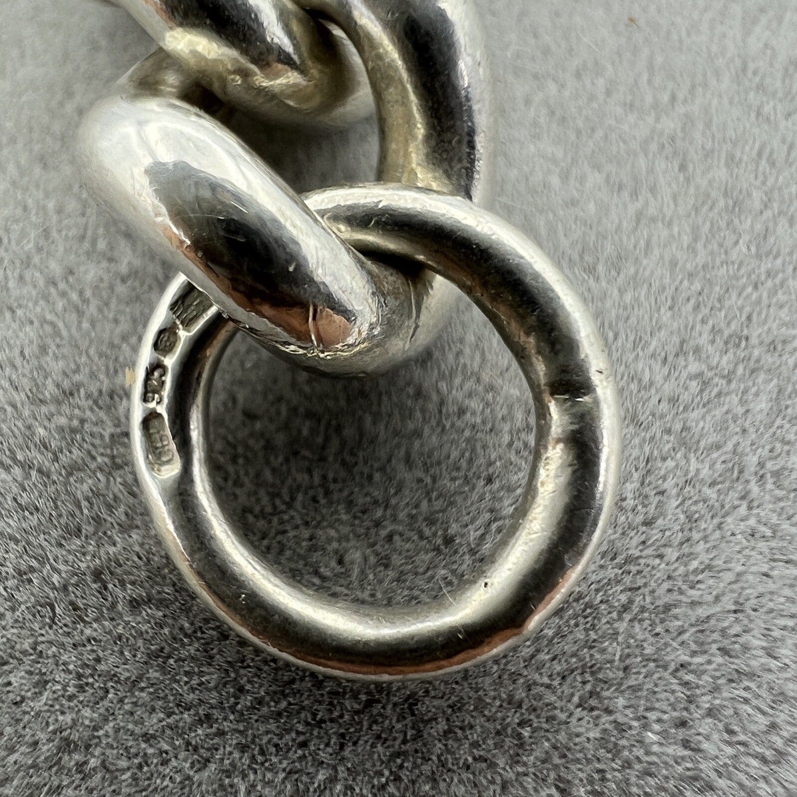 Bracciale da Uomo Donna in argento sterling 925 braccialetto catena anni 60 Categoria  Bigiotteria & Accessori