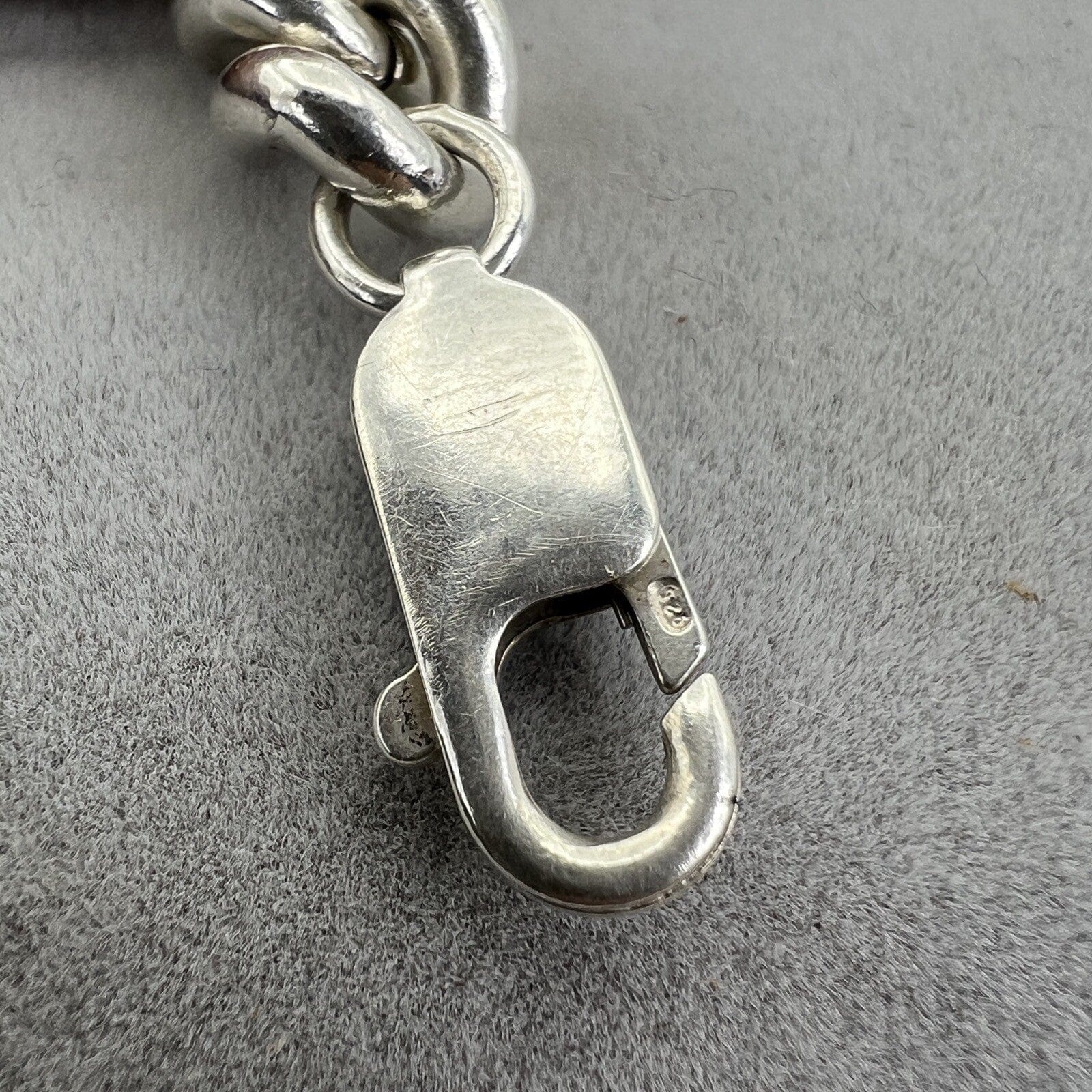 Bracciale da Uomo Donna in argento sterling 925 braccialetto catena anni 60 Categoria  Bigiotteria & Accessori