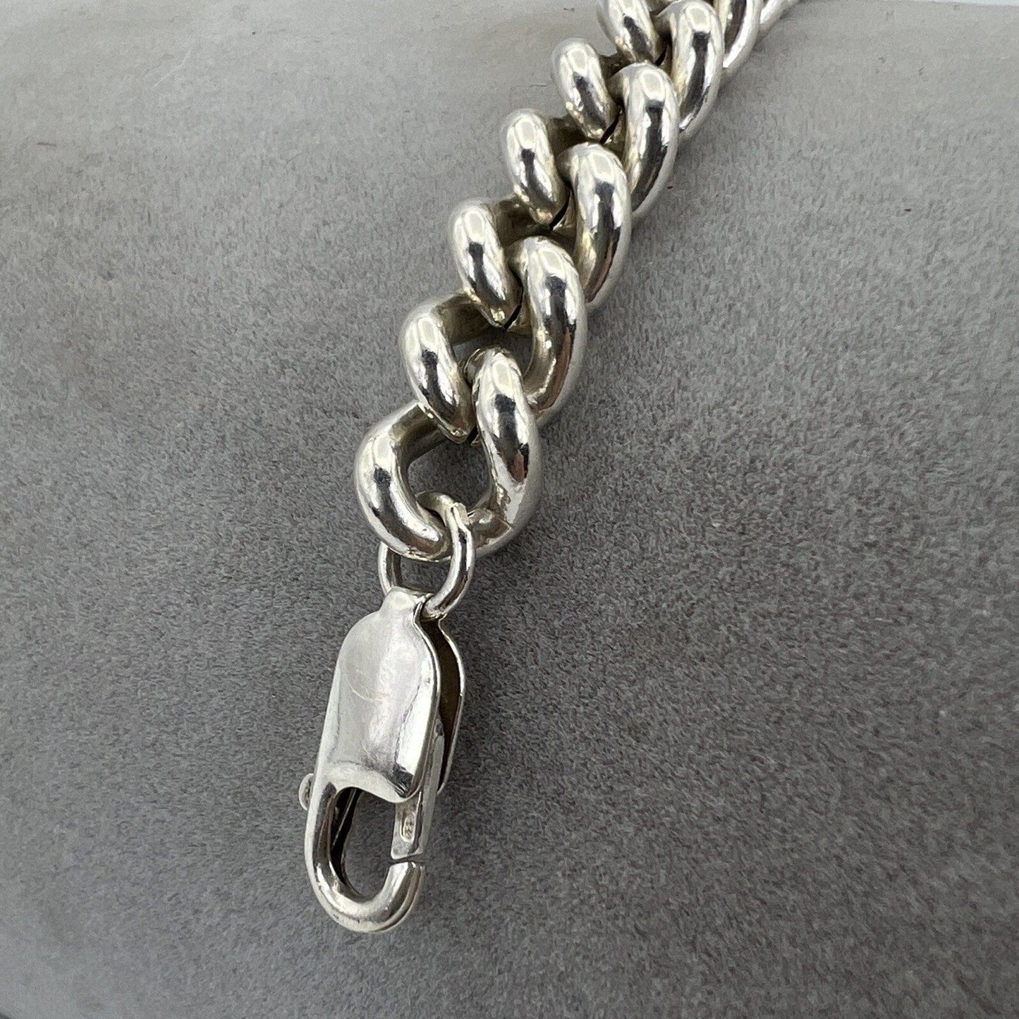 Bracciale da Uomo Donna in argento sterling 925 braccialetto catena anni 60 Categoria  Bigiotteria & Accessori