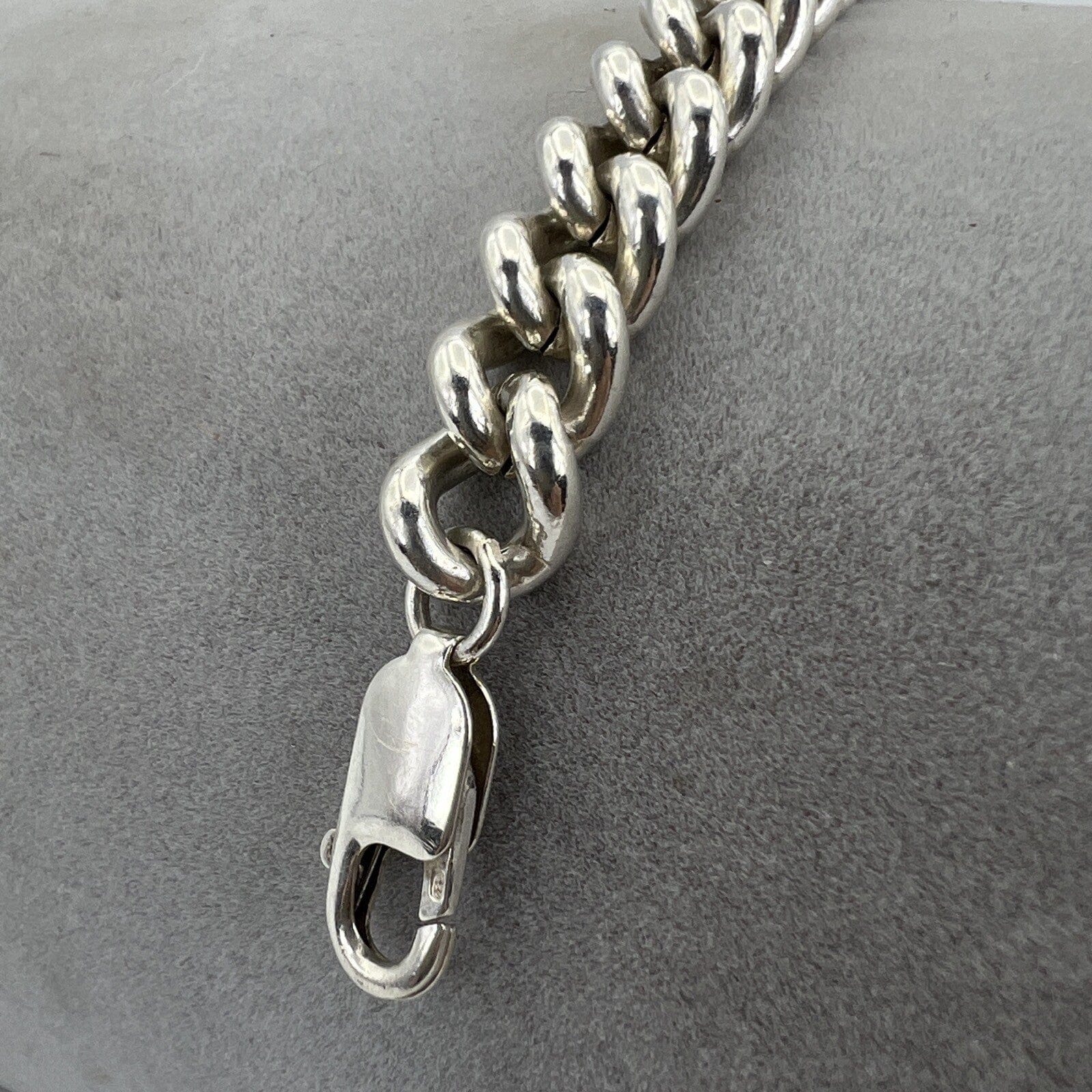 Bracciale da Uomo Donna in argento sterling 925 braccialetto catena anni 60 Categoria  Bigiotteria & Accessori