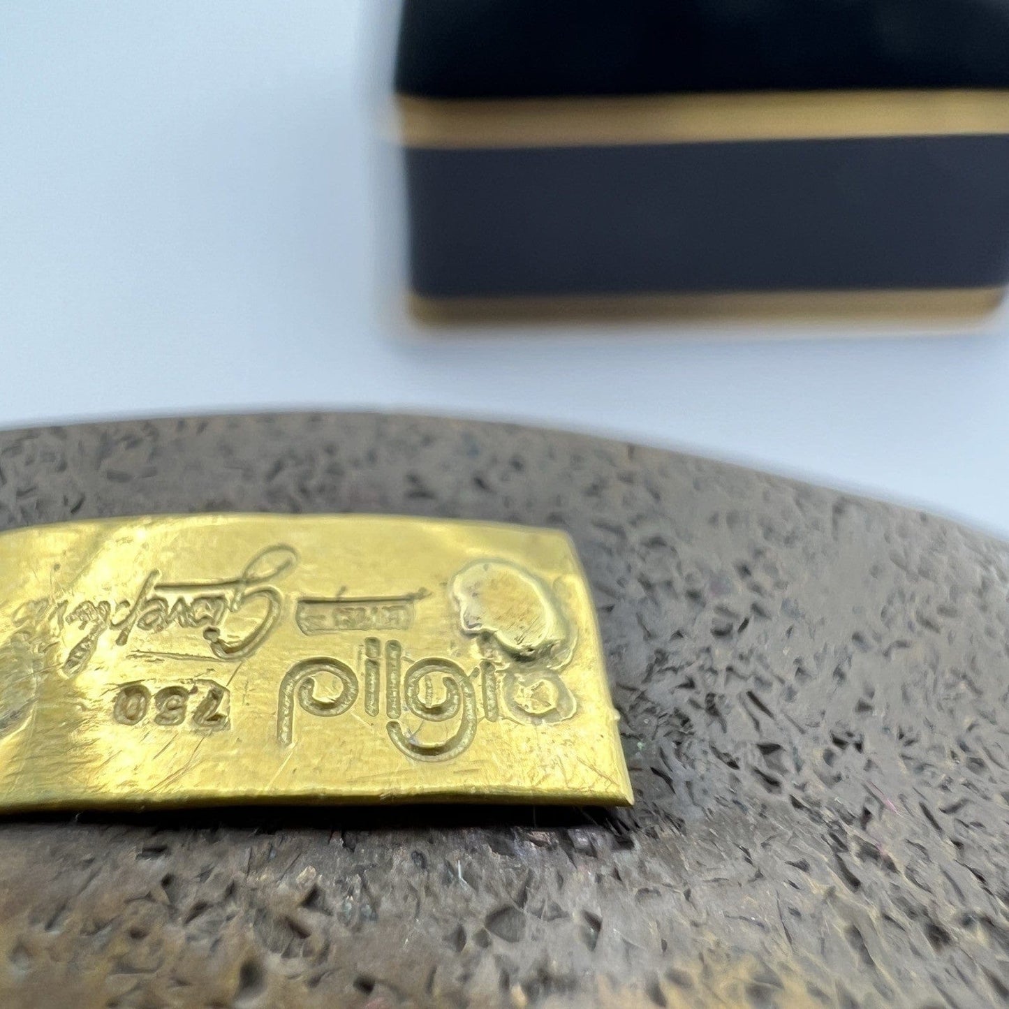 Bracciale in Oro 750 18 kt da Donna braccialetto a fascia polsiera Pilgio usato Categoria  Bigiotteria & Accessori