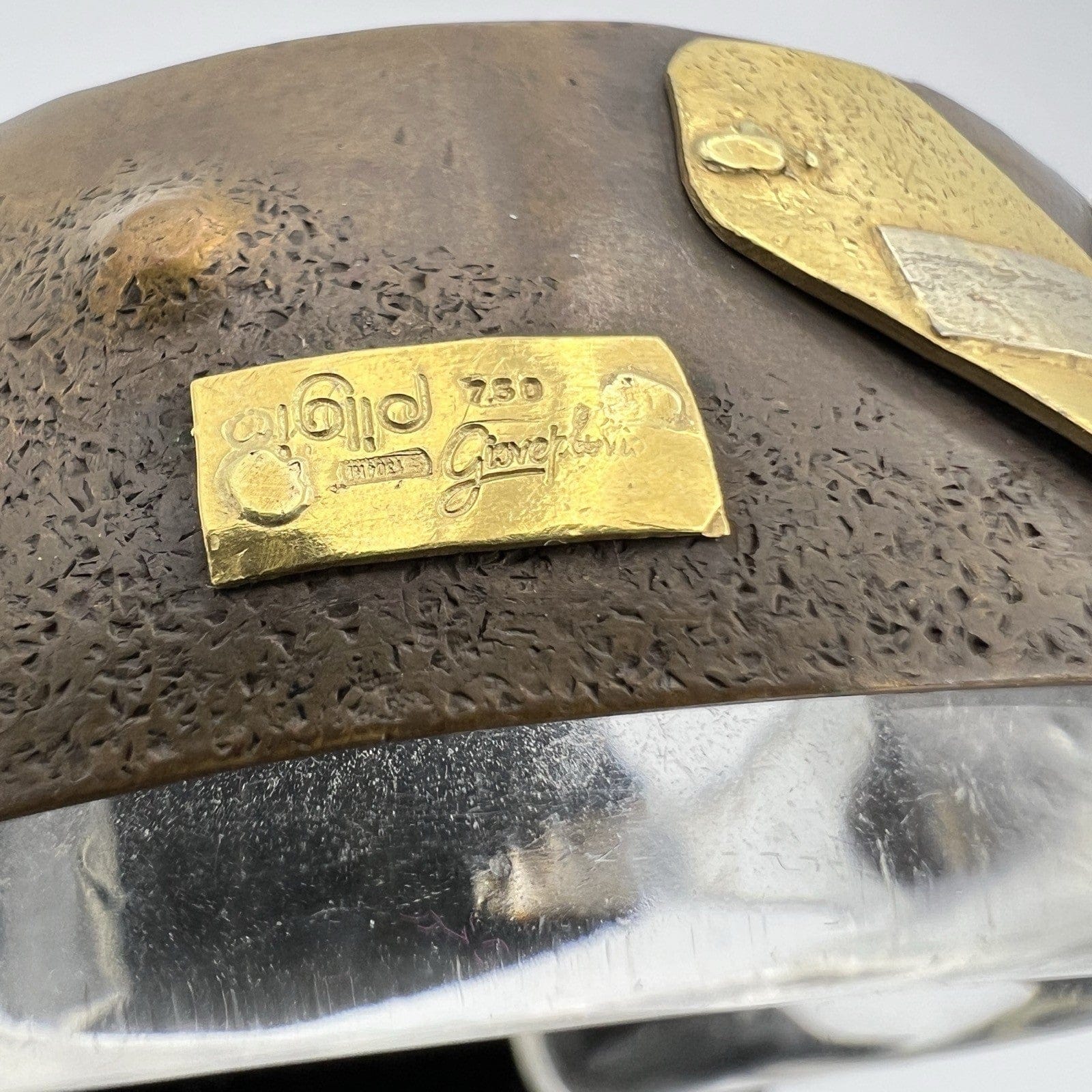 Bracciale in Oro 750 18 kt da Donna braccialetto a fascia polsiera Pilgio usato Categoria  Bigiotteria & Accessori