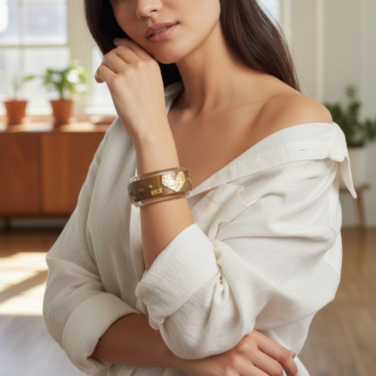 Bracciale in Oro 750 18 kt da Donna braccialetto a fascia polsiera Pilgio usato Categoria  Bigiotteria & Accessori