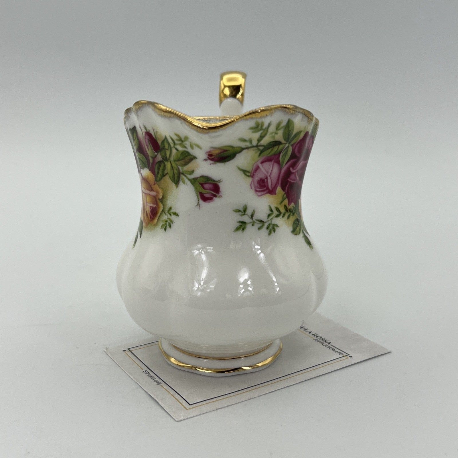 Bricco Latte in porcellana Royal Albert Old Country Roses Lattiera servizio the Categoria  Servizio tazze - Tazze