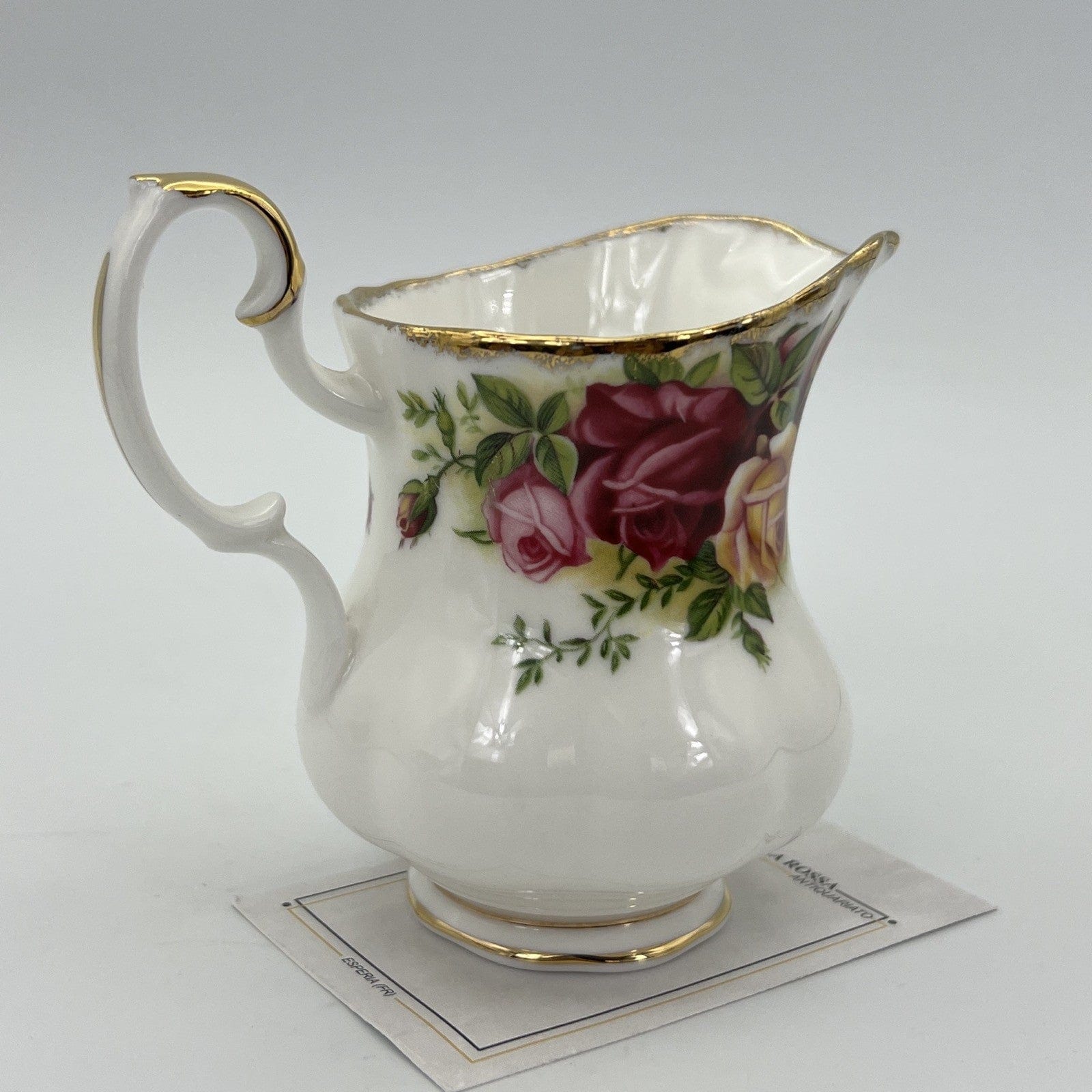 Bricco Latte in porcellana Royal Albert Old Country Roses Lattiera servizio the Categoria  Servizio tazze - Tazze
